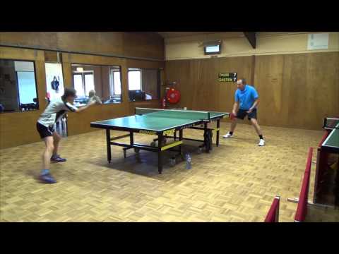 Max Koopman - Fjodor Rademaker (Tafeltennis Training)