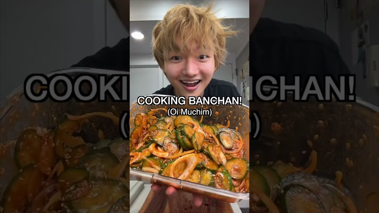 🔴 LIVE: Cucumber Banchan!