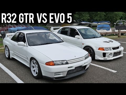 RACE OF THE JDM LEGENDS - R32 GTR Vs. Evo 5