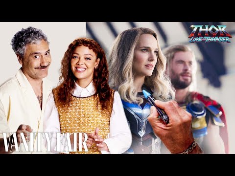 Taika Waititi And Tessa Thompson Can't Believe How Bad The CGI Looks In  This 'Thor: Love And Thunder' Scene