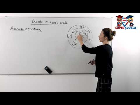 Clasa a VII-a - Operații cu numere reale - Adunarea și scăderea