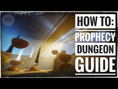Easy Prophecy Dungeon Guide Destiny 2