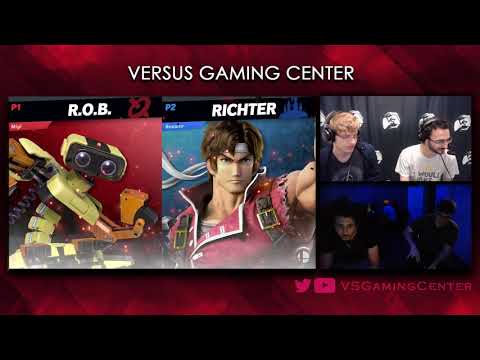 VS Weekly 8/29/19 - Losers Eighths - AMG | 8BitMan (ROB) vs Rosano (Richter) - SSBU
