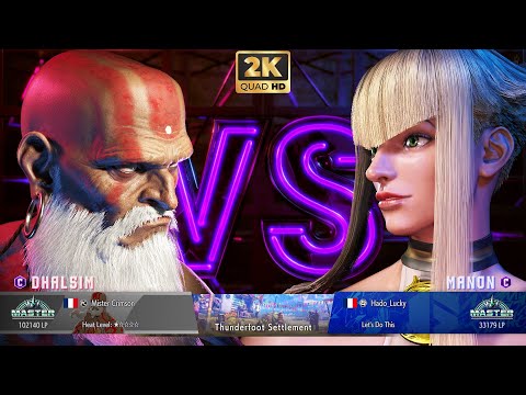 Street Fighter 6 🔥 Mister Crimson (DHALSIM) VS Hado_Lucky (MANON) 🔥 Online Match's 07-06-2023