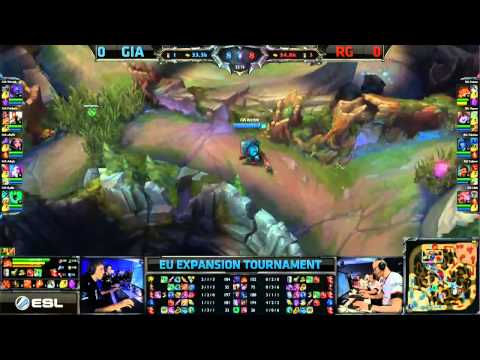 Giants vs Reason Gaming League Of Legends
