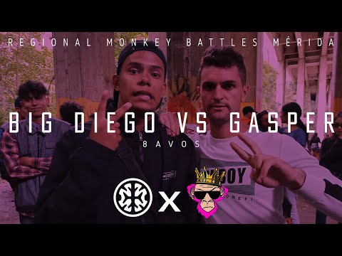 BIG DIEGO VS GASPER | REGIONAL MONKEY BATTLES MÉRIDA | 8avos | Intelecto Battles