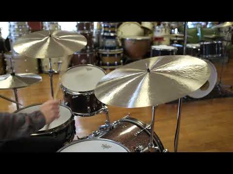 Cymbal Craftsman 22" Hand Hammered Flat Ride Cymbal 2315g