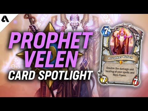 The History Of: Prophet Velen - The Priest Combo Enabler | Hearthstone Card Spotlight