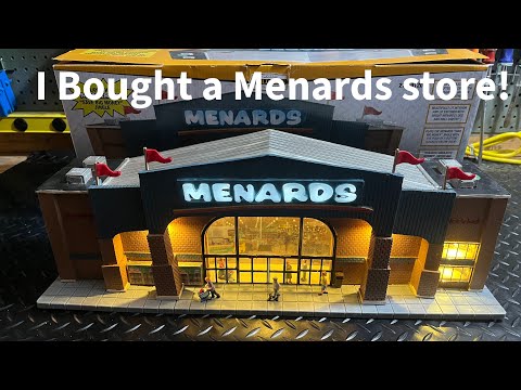 Menards Store Building Model Unboxing