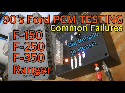 90's Ford F150 F250 F350 Ranger Truck OBD1 ECM PCM Engine Computer Testing Common Symptoms & Failure