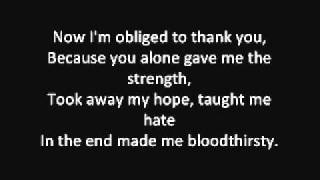 Eisregen - Blutgeil [English Translation]