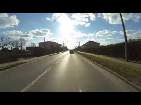 Hyperlapse - przejazd Drezdenko-lotnisko Trzebicz Nowy