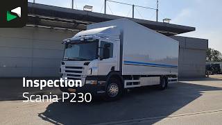 شاحنة مقفلة Scania P230 4X2 New Clutch 7,55m Box 2,5t Tailgate Euro 5 | صورة 4 - Autoline