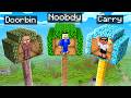 POOR vs RICH: Treehouse Survival Battle in Minecraft!