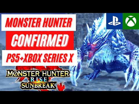 Monster Hunter Rise Sunbreak Playstation 5 XBOX Series X Gameplay Trailer Reveal
