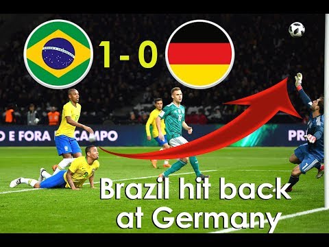 Friendly Match 2018 Brazil vs Germany