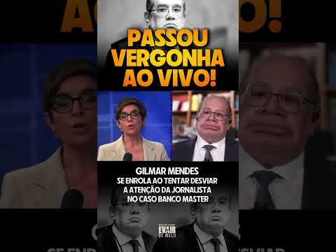 Na TV Globo, Gilmar Mendes tentou ditar onde a imprensa deveria investigar no caso Banco Master
