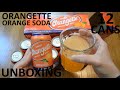 Unboxing Orangette Orange Soda 12 Can Fridge Box