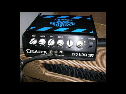 Quilter Pro Block 200 test with Thelonious Monk melodies on guitar