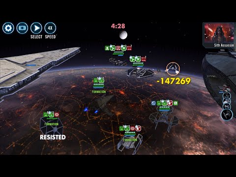 Chimaera beats Leviathan Sith Fighter post buff - Tie Fighter is the key!