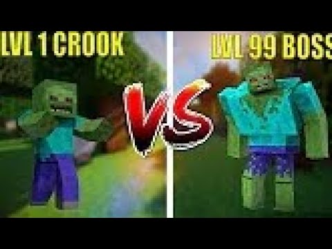 Monster School: Lv.1 Crook vs Lv.99 Boss - Minecraft Animation (Video Deleted)
