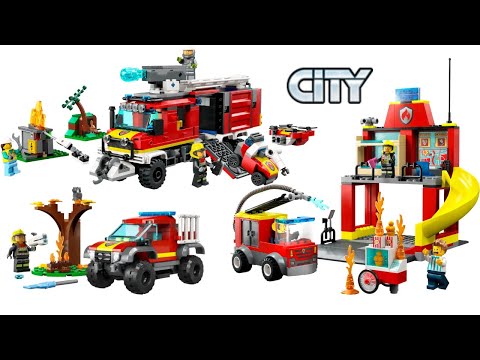 LEGO City Fire Compilation of 2023 Sets