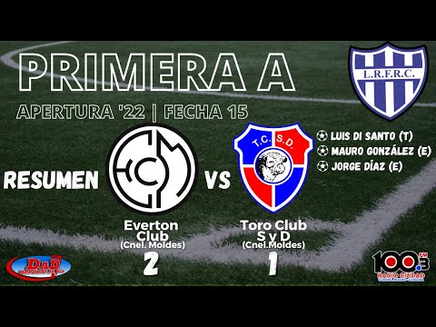 FÚTBOL | PRIMERA A | FECHA 15 | Resumen Everton (2) - Toro (1)