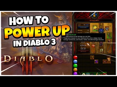 How to Power Up Your Character In Diablo 3 BOOST YOUR GREATER RIFT LEVELS!