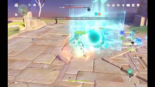 【原神】Ver.6.5（Luna6）地方伝説「マハーヴァスデーヴァヤプトラ太子」（とにかく脂が乗っている）（Lv103）、攻略【空の神殿】