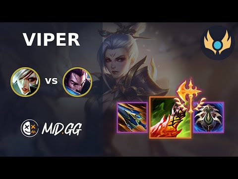 MID.GG: [ Viper ] Riven MID vs Yasuo | NA CHALLENGER | LOL Season 2025