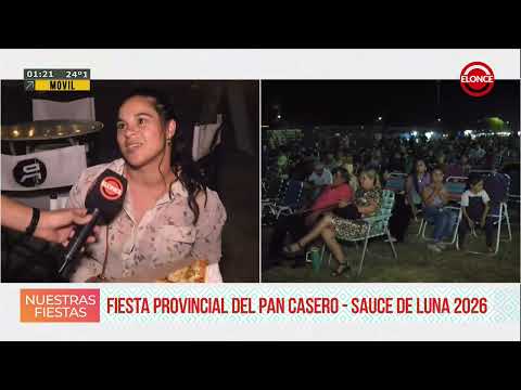 4ta Noche Fiesta Provincial del Pan Casero Sauce de Luna 2026 - Recorremos el paseo gastronómico