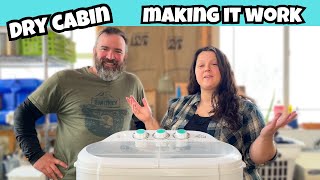 Alaska off-grid Cabin - my FAVORITE way to WASH CLOTHES