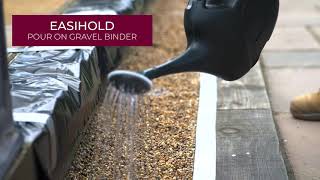 Pour On Resin for Fixing Loose Garden Stones and Chippings - NOW with NEW Water Based Formula!