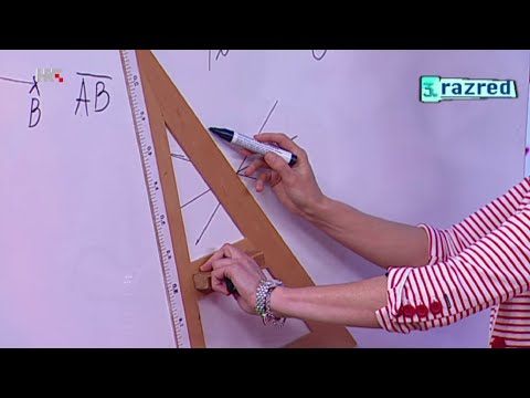 3. razred - Dužina, pravac i polupravac