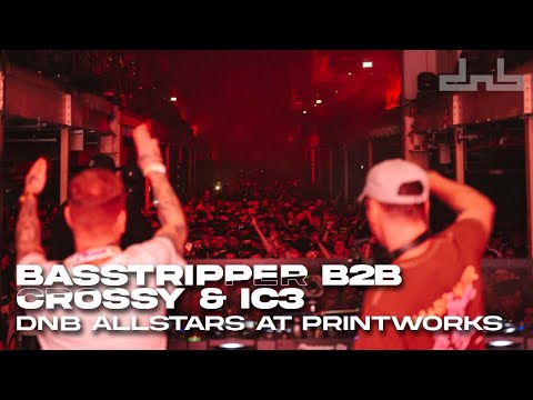 Basstripper B2B Crossy & IC3  - DnB Allstars at Printworks 2023 | Live From London (DJ Set)