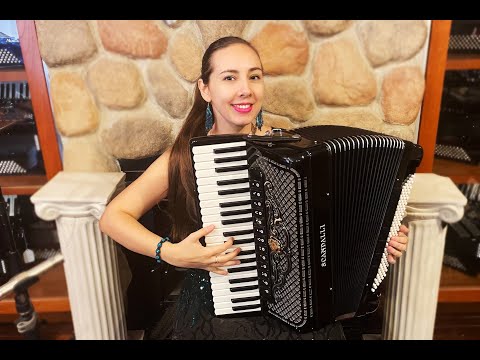 SCANPOLXIIHBK - Black Scandalli Polifonico XII Piano Accordion LMMM 41 120 $6199