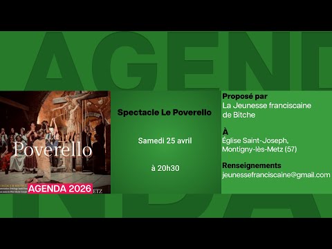 Agenda du 10 avril 2026