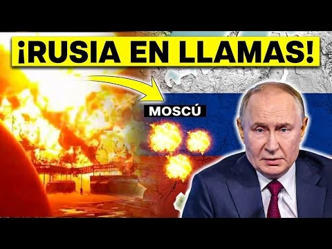 ¡Moscú arde mientras Putin cede! Sorprendente ataque de Ucrania sacude la capital rusa