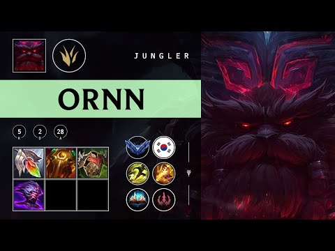 Ornn Jungle vs Kayn - KR Diamond Patch 25.24