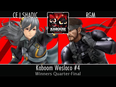 CE | SHADIC (Corrin) vs RGM (Snake) - WQF - Kaboom Weslaco #4
