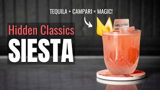 Don't Sleep on the SIESTA Cocktail: A Rare Combination of Tequila & Campari!