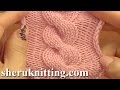 Front Cross Cable Stitch Pattern C8F Knitting Tutorial ...