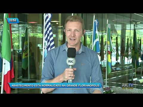 Abastecimento de água está normalizado na Grande Florianópolis