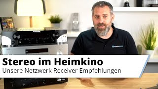 Stereo Netzwerk Receiver im Heimkino
