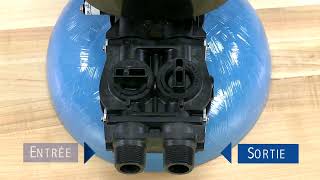 Pentair – Ouverture du bypass en plastique Fleck