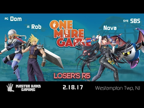 OMG #1 - PG Dom + JS Rob vs. SYE SBS + Nova - Loser's R5