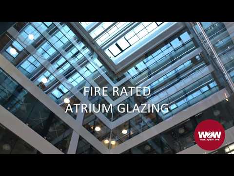 W2W Fire Rated Atrium Glazing