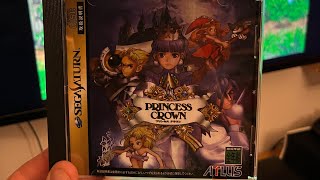 Princess Crown Sega Saturn gameplay English patch. 