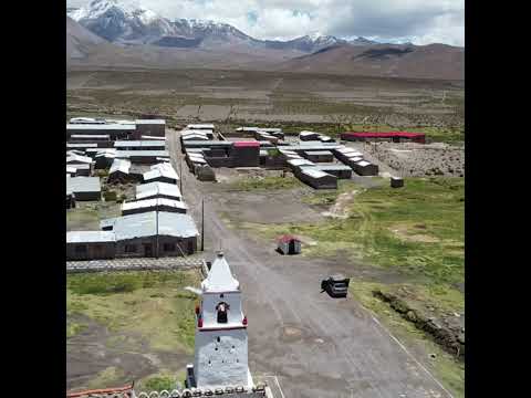Pueblo de Isluga - Colchane - Tarapacá (drone)