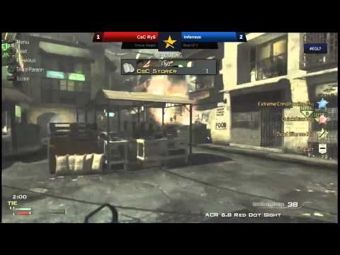 EGL7 : Call of Duty MW3 (PS3) : RyS vs Infensus : Group Stages - Map 4